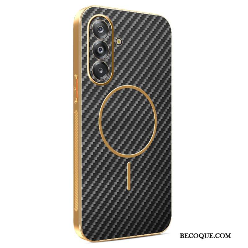 Kuori Samsung Galaxy A17 4g / 5g Magneettinen Hiilikuitukuviointi