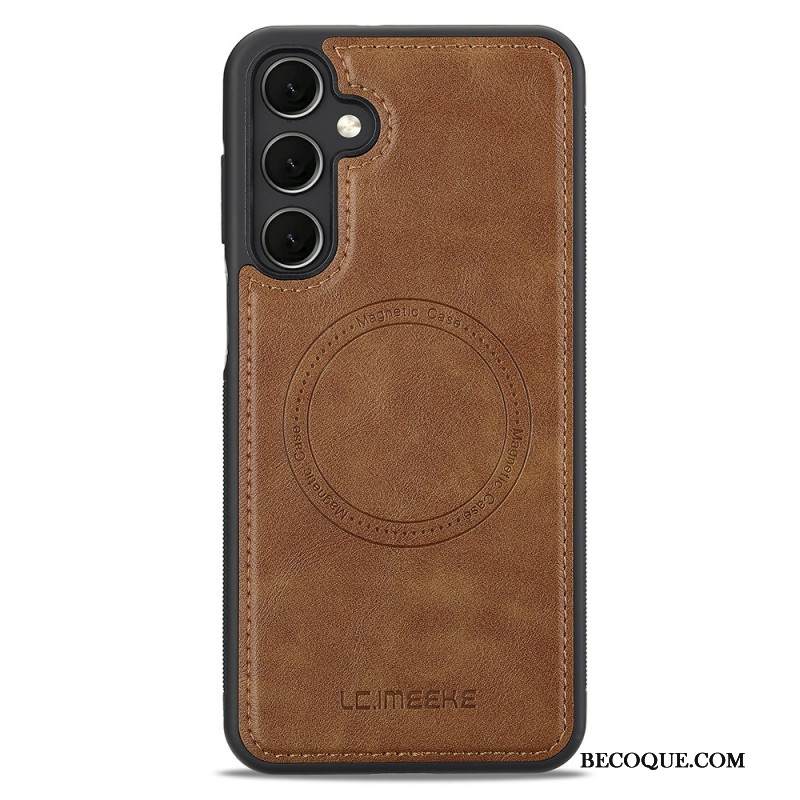 Kuori Samsung Galaxy A17 4g / 5g Magneettinen Mokkanahkakuvioinen Suojakuori