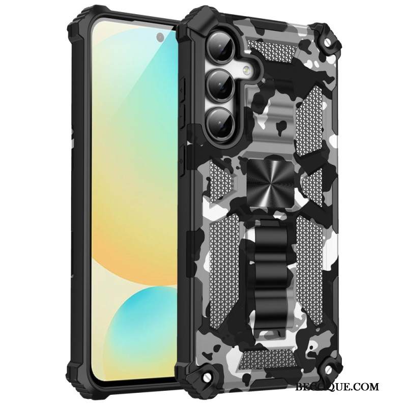 Kuori Samsung Galaxy A17 4g / 5g Naamiointikuvio Integroidulla Jalustalla