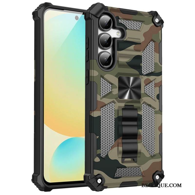 Kuori Samsung Galaxy A17 4g / 5g Naamiointikuvio Integroidulla Jalustalla