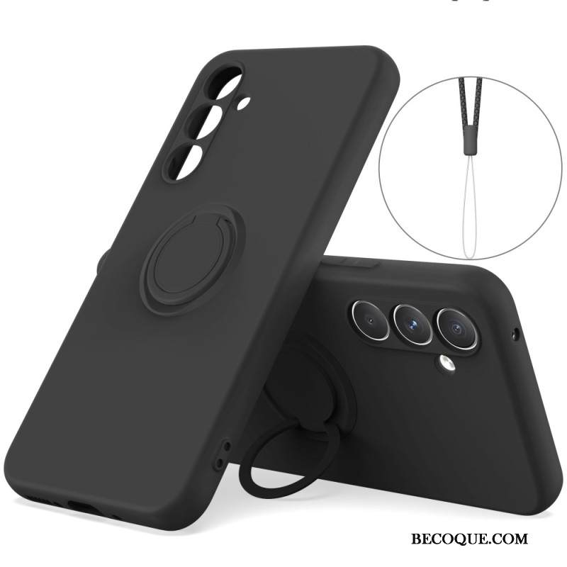 Kuori Samsung Galaxy A17 4g / 5g Silikoni Sormustelineellä