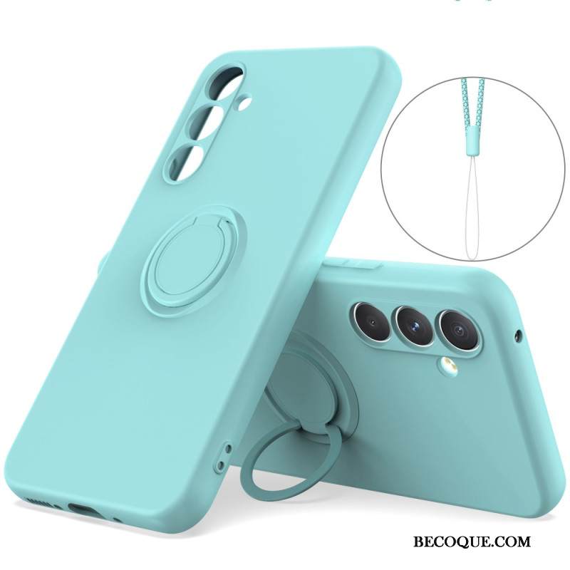 Kuori Samsung Galaxy A17 4g / 5g Silikoni Sormustelineellä