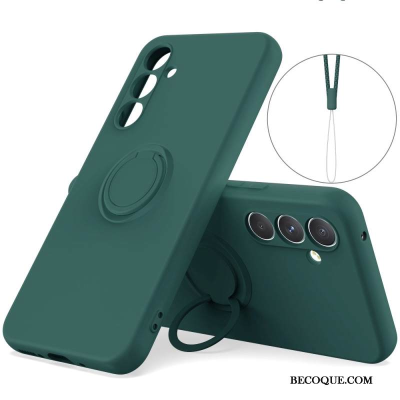 Kuori Samsung Galaxy A17 4g / 5g Silikoni Sormustelineellä