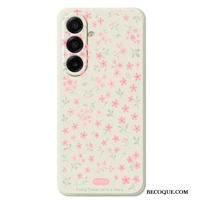 Kuori Samsung Galaxy A17 4g / 5g Vaaleanpunaiset Kukat Suojakuori