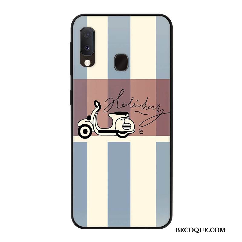 Kuori Samsung Galaxy A20e Luova Persoonallisuus Puhelimen Kuoret, Kotelo Samsung Galaxy A20e Suojaus Murtumaton Punainen