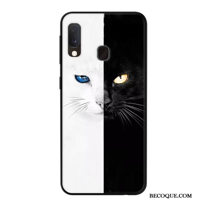 Kuori Samsung Galaxy A20e Luova Persoonallisuus Puhelimen Kuoret, Kotelo Samsung Galaxy A20e Suojaus Murtumaton Punainen