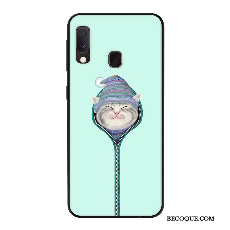 Kuori Samsung Galaxy A20e Luova Persoonallisuus Puhelimen Kuoret, Kotelo Samsung Galaxy A20e Suojaus Murtumaton Punainen