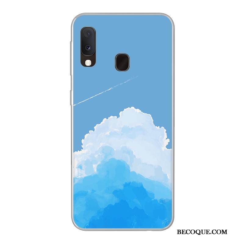 Kuori Samsung Galaxy A20e Sarjakuva Murtumaton Puhelimen Kuoret, Kotelo Samsung Galaxy A20e Luova Sininen Kustannukset