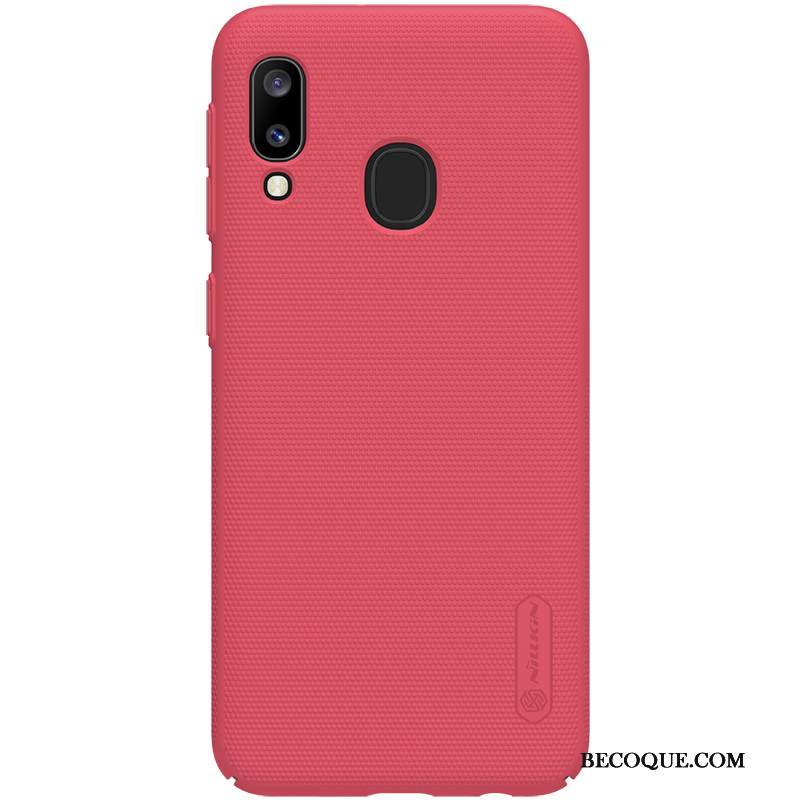 Kuori Samsung Galaxy A20e Suojaus Valkoinen Kova, Kotelo Samsung Galaxy A20e Kevyt Kulta