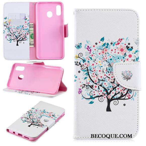 Kuori Samsung Galaxy A20e Suojaus Violetti Murtumaton, Kotelo Samsung Galaxy A20e Kuoret Puhelimen Kuoret