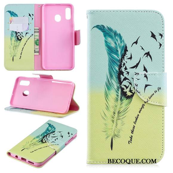 Kuori Samsung Galaxy A20e Suojaus Violetti Murtumaton, Kotelo Samsung Galaxy A20e Kuoret Puhelimen Kuoret