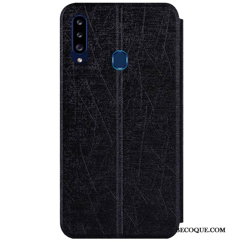 Kuori Samsung Galaxy A20s Kuoret Hopea Puhelimen Kuoret, Kotelo Samsung Galaxy A20s Nahka Murtumaton