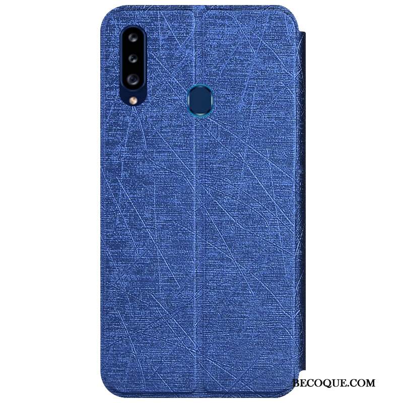 Kuori Samsung Galaxy A20s Kuoret Hopea Puhelimen Kuoret, Kotelo Samsung Galaxy A20s Nahka Murtumaton