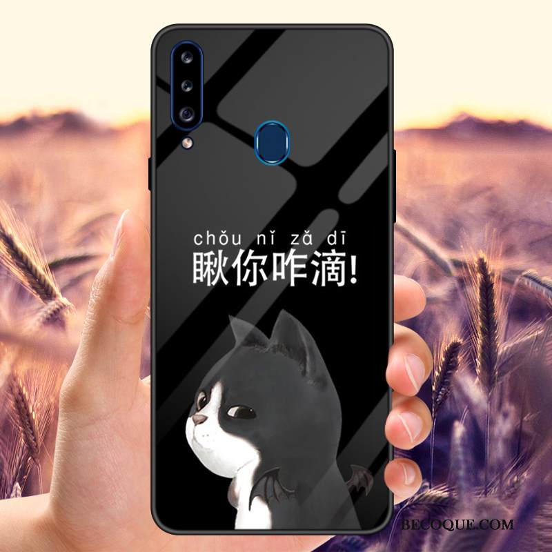 Kuori Samsung Galaxy A20s Laukut Muokata Julkkis, Kotelo Samsung Galaxy A20s Peili Puhelimen Kuoret