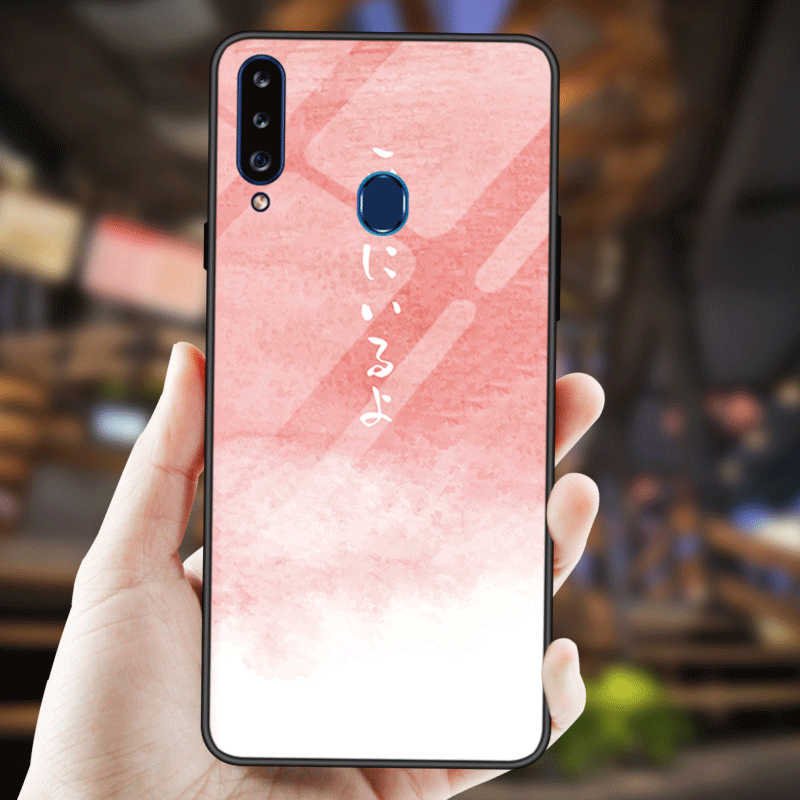 Kuori Samsung Galaxy A20s Laukut Murtumaton Musta, Kotelo Samsung Galaxy A20s Suojaus Peili Lasi