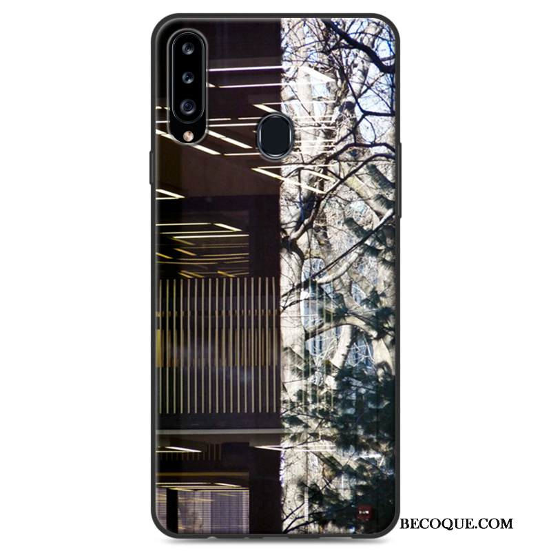 Kuori Samsung Galaxy A20s Monivärinen Puhelimen Kuoret Murtumaton, Kotelo Samsung Galaxy A20s Pehmeä Neste Ripustettavat Koristeet Pesty Suede