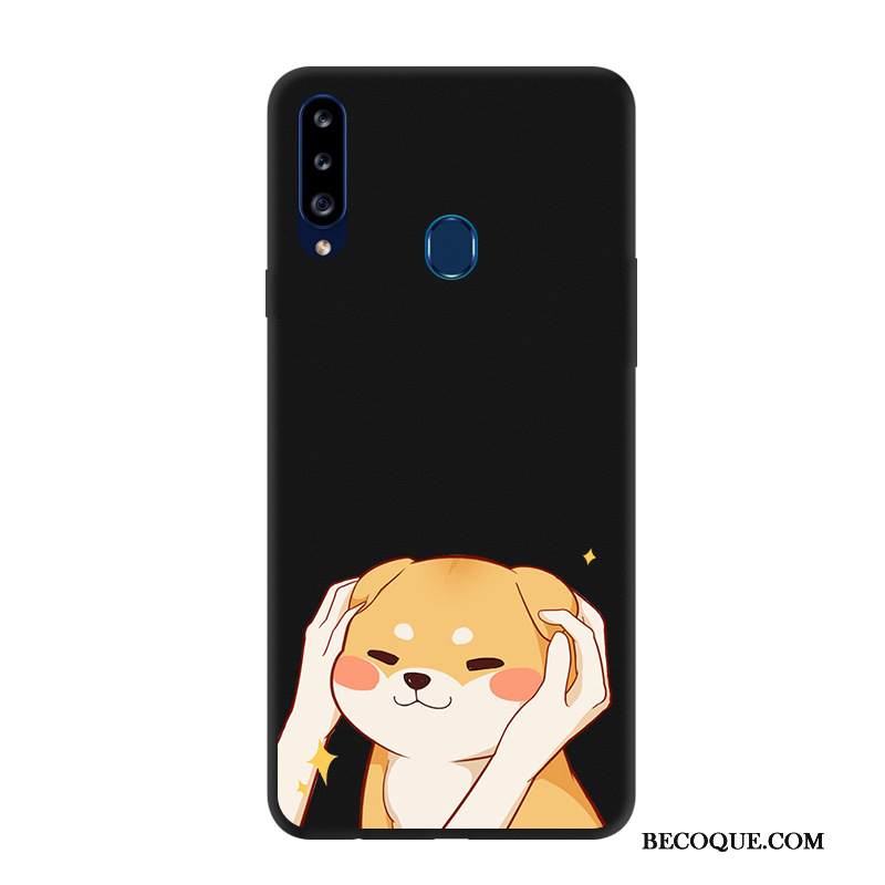 Kuori Samsung Galaxy A20s Pehmeä Neste Yksinkertainen Murtumaton, Kotelo Samsung Galaxy A20s Suojaus Muokata Vihreä