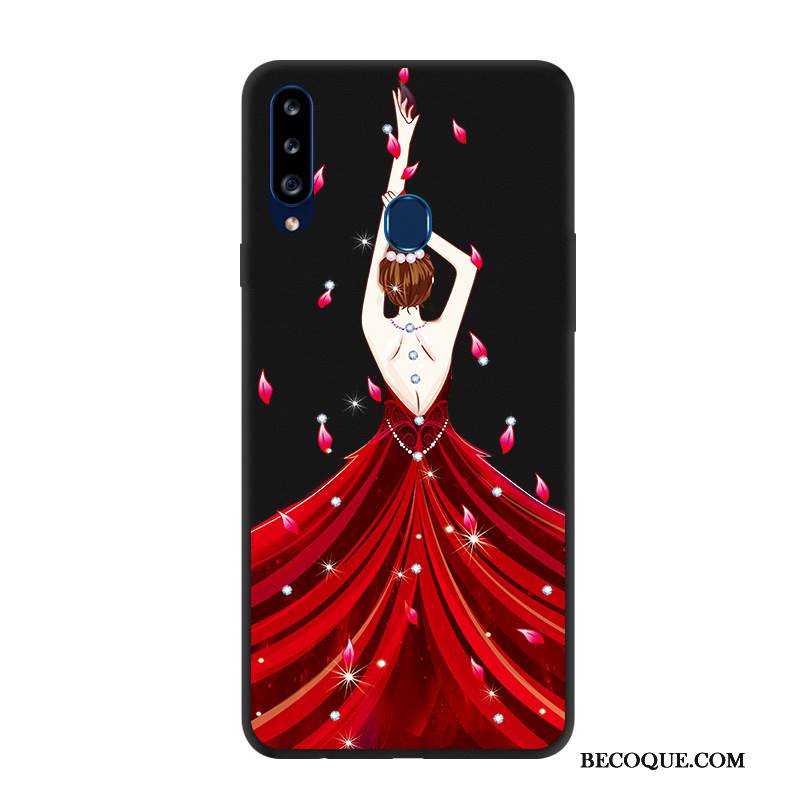 Kuori Samsung Galaxy A20s Pehmeä Neste Yksinkertainen Murtumaton, Kotelo Samsung Galaxy A20s Suojaus Muokata Vihreä