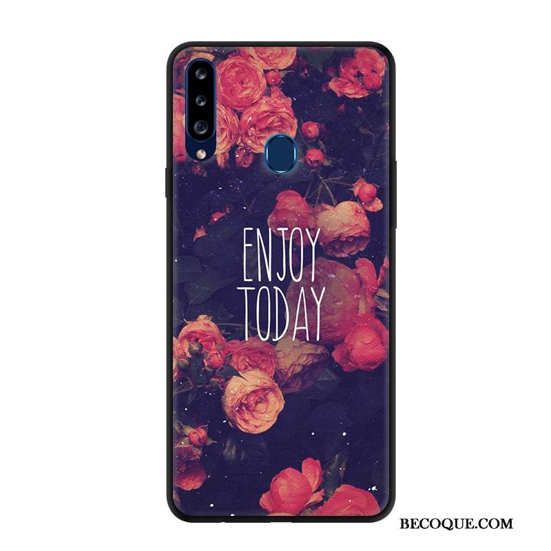 Kuori Samsung Galaxy A20s Sarjakuva Puhelimen Kuoret Punainen, Kotelo Samsung Galaxy A20s Suojaus Murtumaton