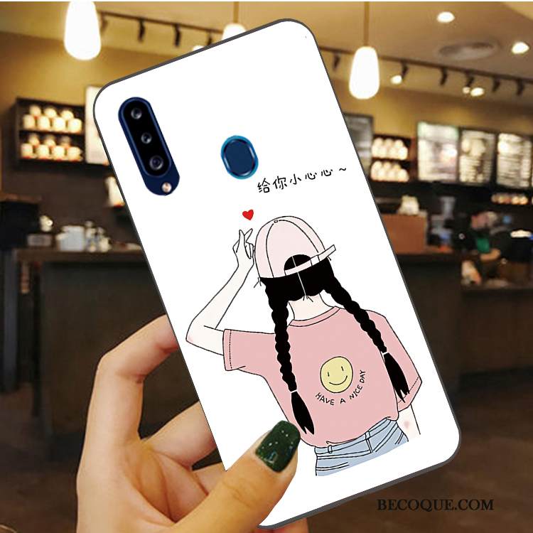 Kuori Samsung Galaxy A20s Silikoni Murtumaton Puhelimen Kuoret, Kotelo Samsung Galaxy A20s Pehmeä Neste Jauhe