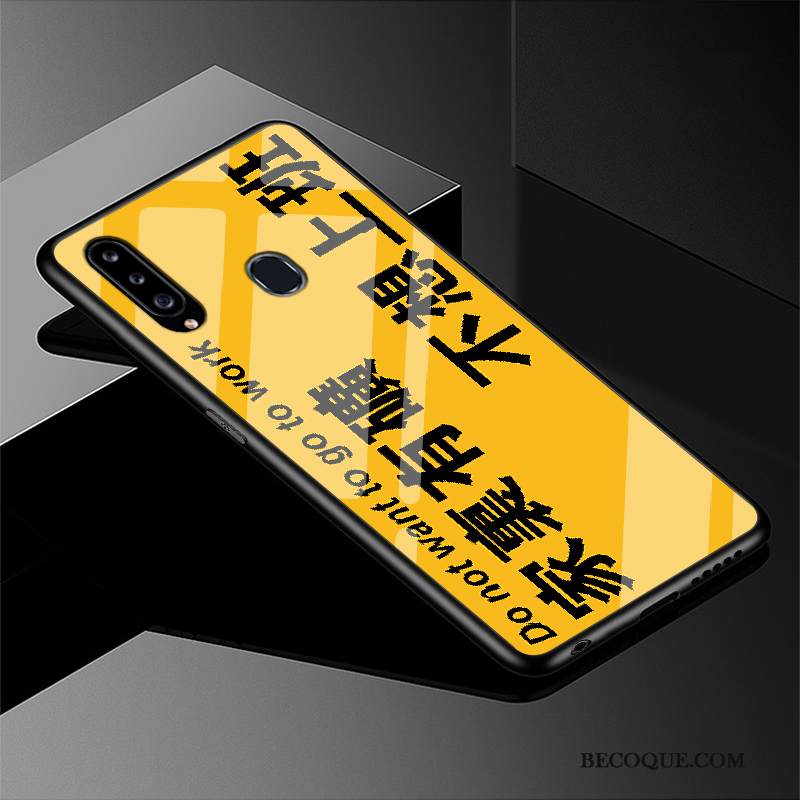 Kuori Samsung Galaxy A20s Silikoni Puhelimen Kuoret Murtumaton, Kotelo Samsung Galaxy A20s Suojaus Rakastunut Peili