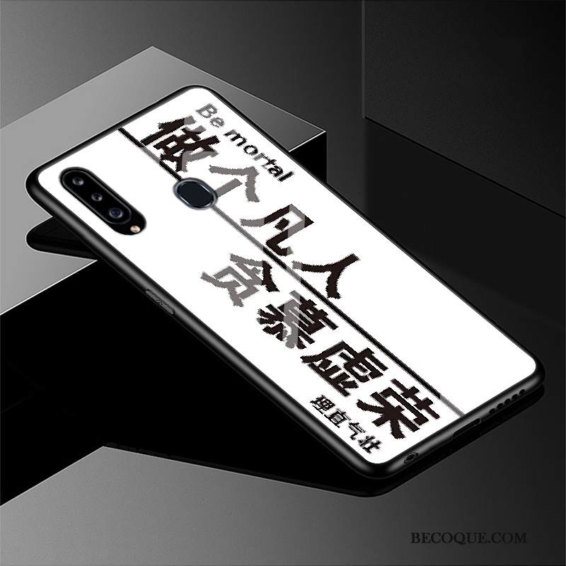 Kuori Samsung Galaxy A20s Silikoni Puhelimen Kuoret Murtumaton, Kotelo Samsung Galaxy A20s Suojaus Rakastunut Peili