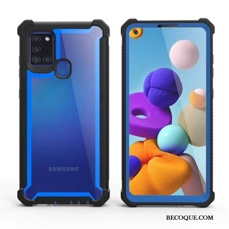 Kuori Samsung Galaxy A21s Laukut Keltainen Murtumaton, Kotelo Samsung Galaxy A21s Suojaus Suupaltti Eurooppa