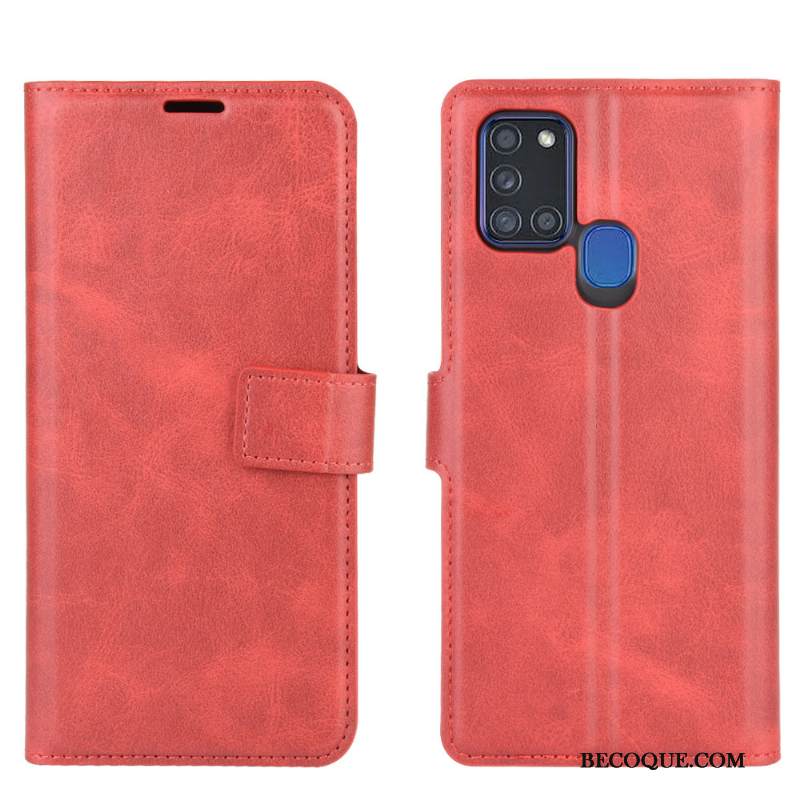 Kuori Samsung Galaxy A21s Nahka Kukkakuvio Musta, Kotelo Samsung Galaxy A21s Suojaus Niitti Ripustettavat Koristeet