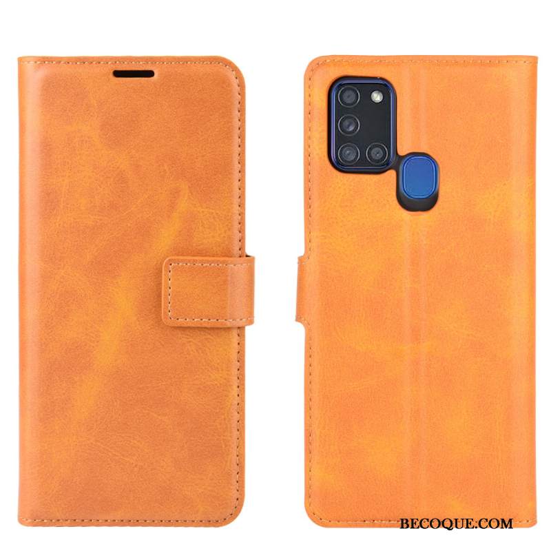 Kuori Samsung Galaxy A21s Nahka Kukkakuvio Musta, Kotelo Samsung Galaxy A21s Suojaus Niitti Ripustettavat Koristeet