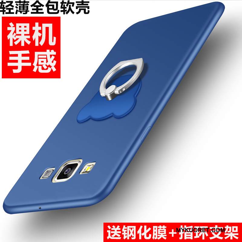 Kuori Samsung Galaxy A3 2015 Monivärinen Murtumaton Uusi, Kotelo Samsung Galaxy A3 2015 Suojaus Puhelimen Kuoret Pesty Suede