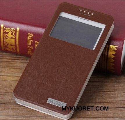 Kuori Samsung Galaxy A3 2015 Nahka Puhelimen Kuoret Jauhe, Kotelo Samsung Galaxy A3 2015 Suojaus Ohut