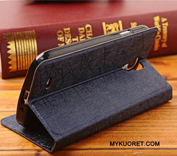 Kuori Samsung Galaxy A3 2015 Nahka Puhelimen Kuoret Jauhe, Kotelo Samsung Galaxy A3 2015 Suojaus Ohut