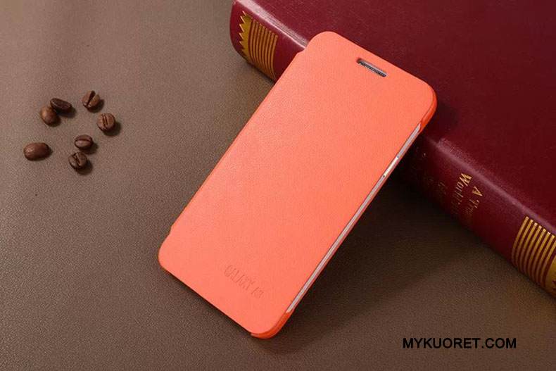 Kuori Samsung Galaxy A3 2015 Nahka Puhelimen Kuoret Uusi, Kotelo Samsung Galaxy A3 2015 Suojaus Vihreä