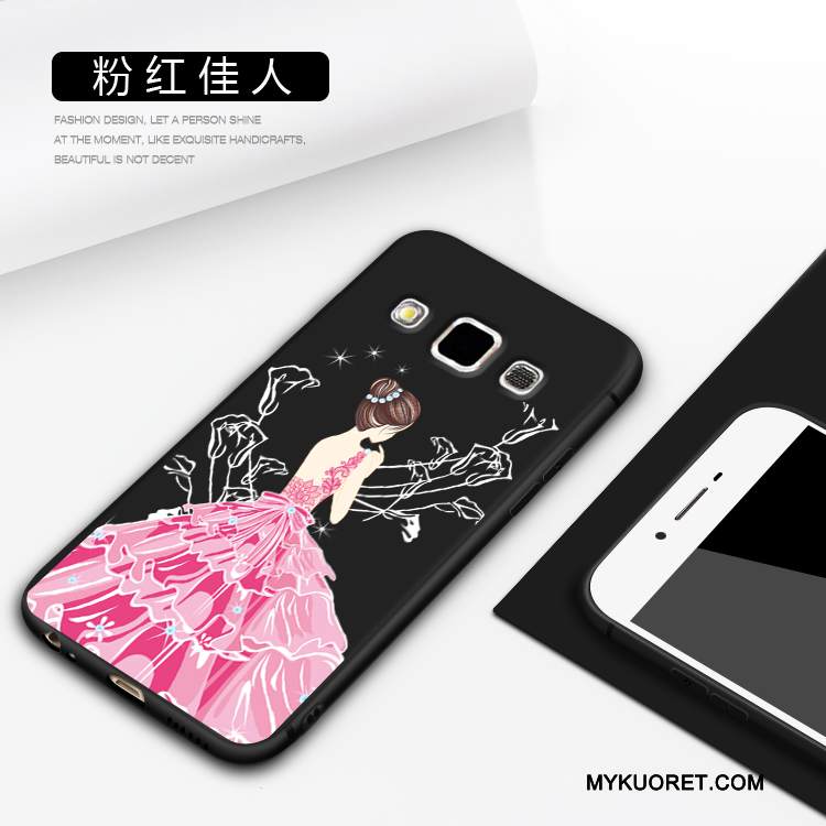 Kuori Samsung Galaxy A3 2015 Silikoni Trendi Puhelimen Kuoret, Kotelo Samsung Galaxy A3 2015 Laukut Ihana Murtumaton