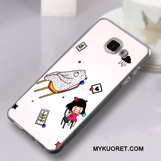 Kuori Samsung Galaxy A3 2016 Laukut Murtumaton Vaaleansininen, Kotelo Samsung Galaxy A3 2016 Suojaus Takakansi Pu