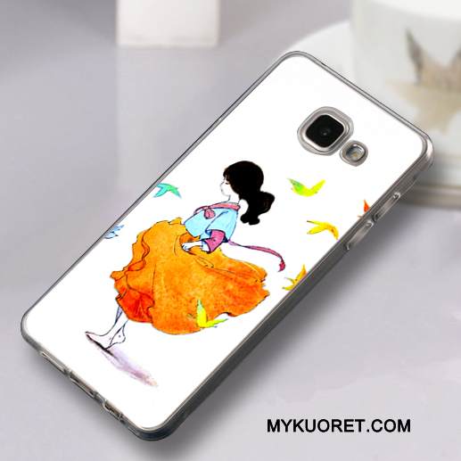 Kuori Samsung Galaxy A3 2016 Laukut Murtumaton Vaaleansininen, Kotelo Samsung Galaxy A3 2016 Suojaus Takakansi Pu