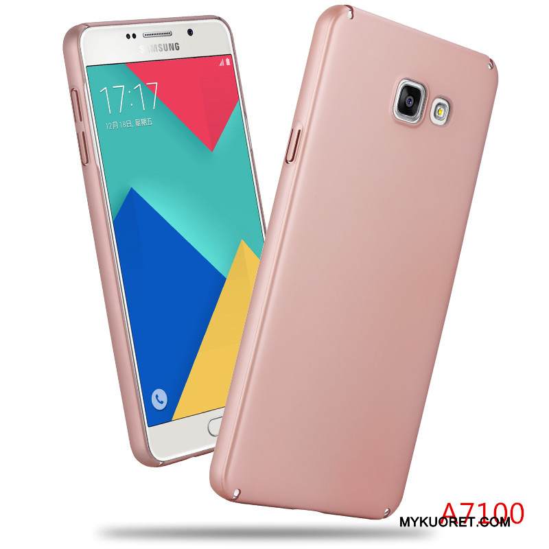 Kuori Samsung Galaxy A3 2016 Laukut Pesty Suede Yksinkertainen, Kotelo Samsung Galaxy A3 2016 Suojaus Liiketoiminta Trendi