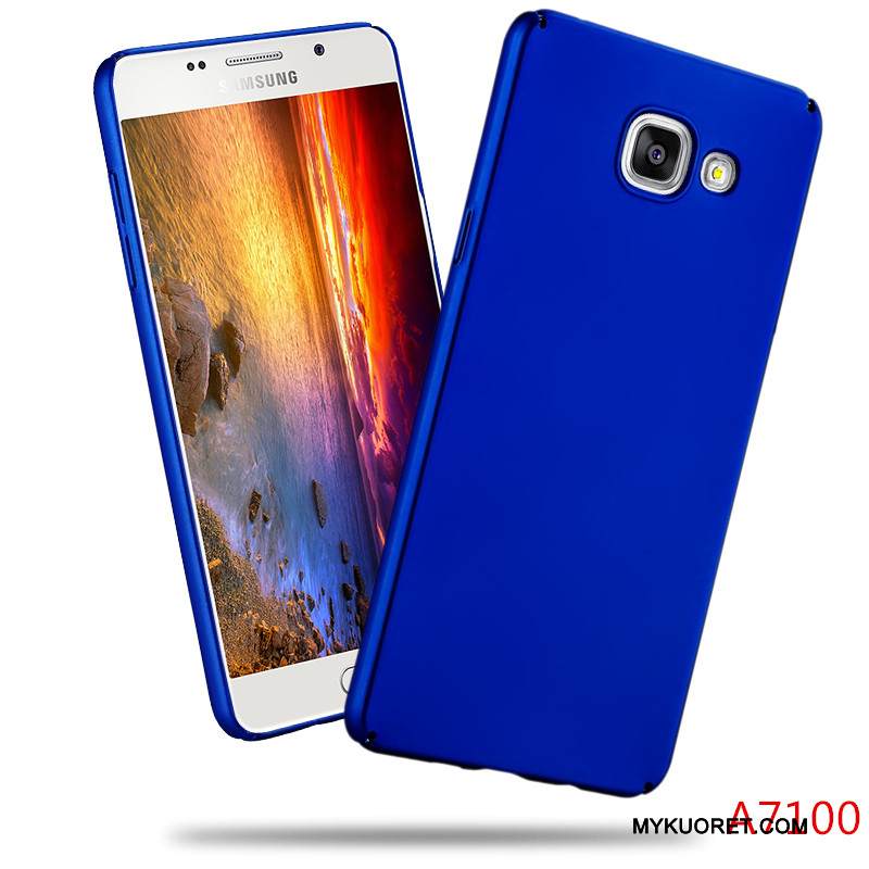 Kuori Samsung Galaxy A3 2016 Laukut Pesty Suede Yksinkertainen, Kotelo Samsung Galaxy A3 2016 Suojaus Liiketoiminta Trendi
