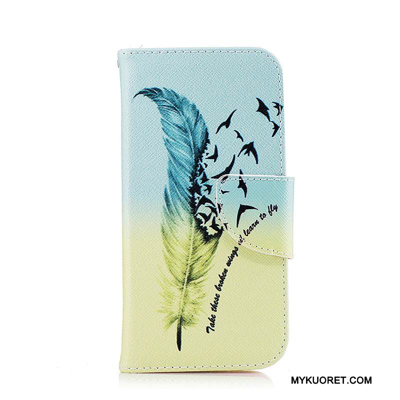 Kuori Samsung Galaxy A3 2016 Maalaus Puhelimen Kuoret, Kotelo Samsung Galaxy A3 2016 Nahka