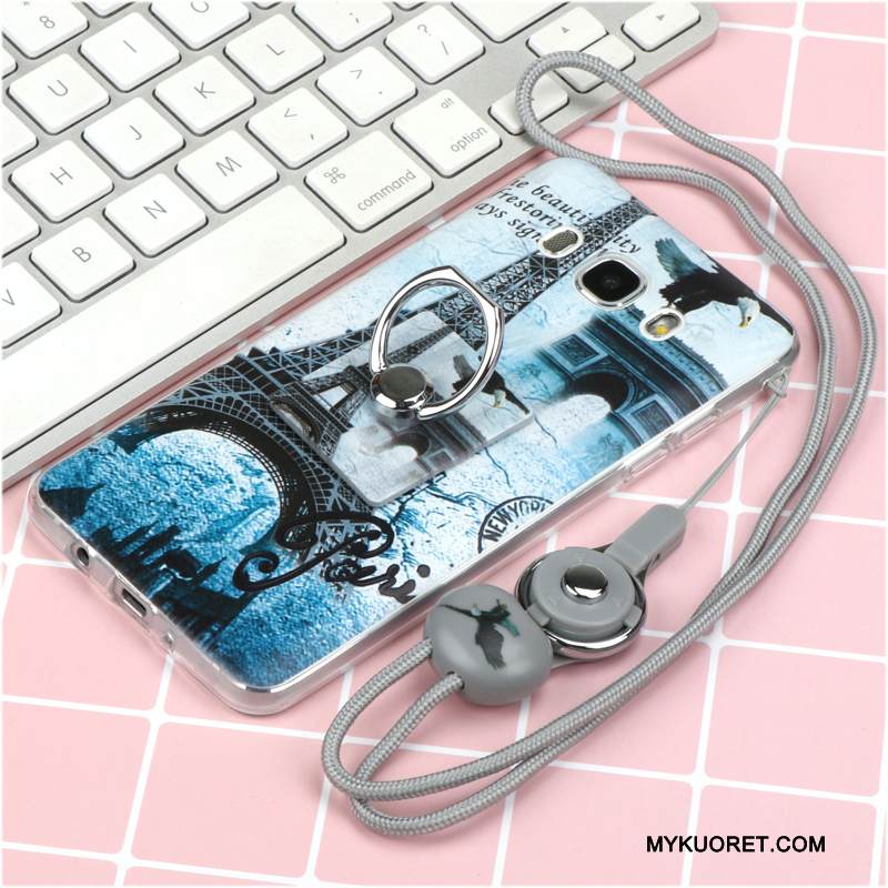 Kuori Samsung Galaxy A3 2016 Pehmeä Neste Jauhe Puhelimen Kuoret, Kotelo Samsung Galaxy A3 2016 Suojaus