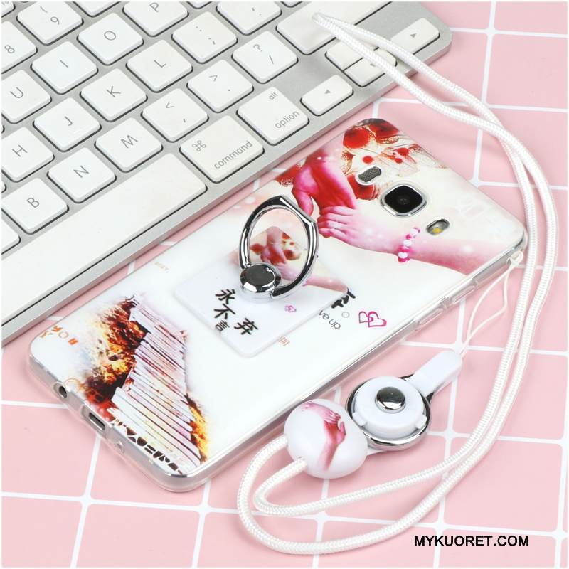 Kuori Samsung Galaxy A3 2016 Pehmeä Neste Jauhe Puhelimen Kuoret, Kotelo Samsung Galaxy A3 2016 Suojaus