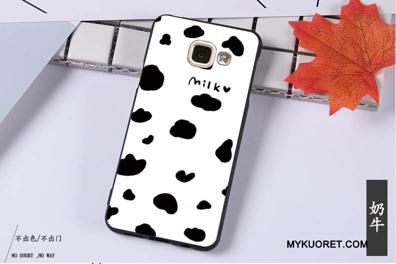 Kuori Samsung Galaxy A3 2016 Pehmeä Neste Puhelimen Kuoret Murtumaton, Kotelo Samsung Galaxy A3 2016 Suojaus Ripustettavat Koristeet Musta