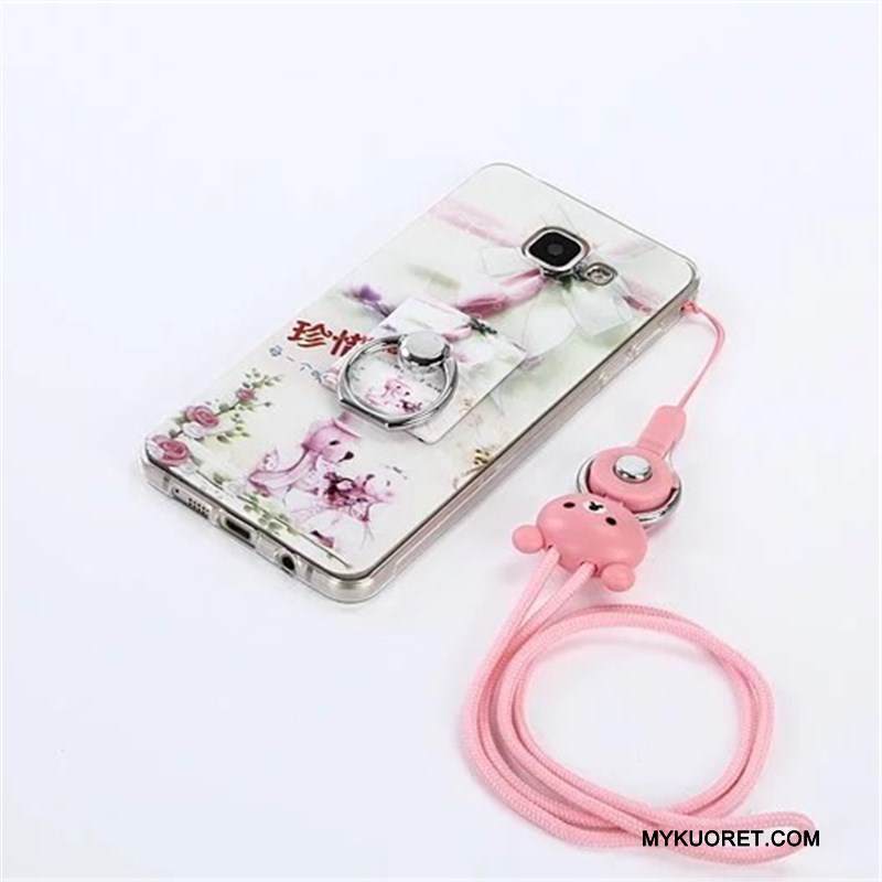 Kuori Samsung Galaxy A3 2016 Pehmeä Neste Sininen Puhelimen Kuoret, Kotelo Samsung Galaxy A3 2016 Silikoni