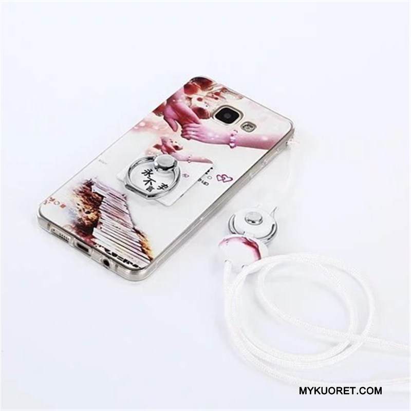 Kuori Samsung Galaxy A3 2016 Pehmeä Neste Sininen Puhelimen Kuoret, Kotelo Samsung Galaxy A3 2016 Silikoni