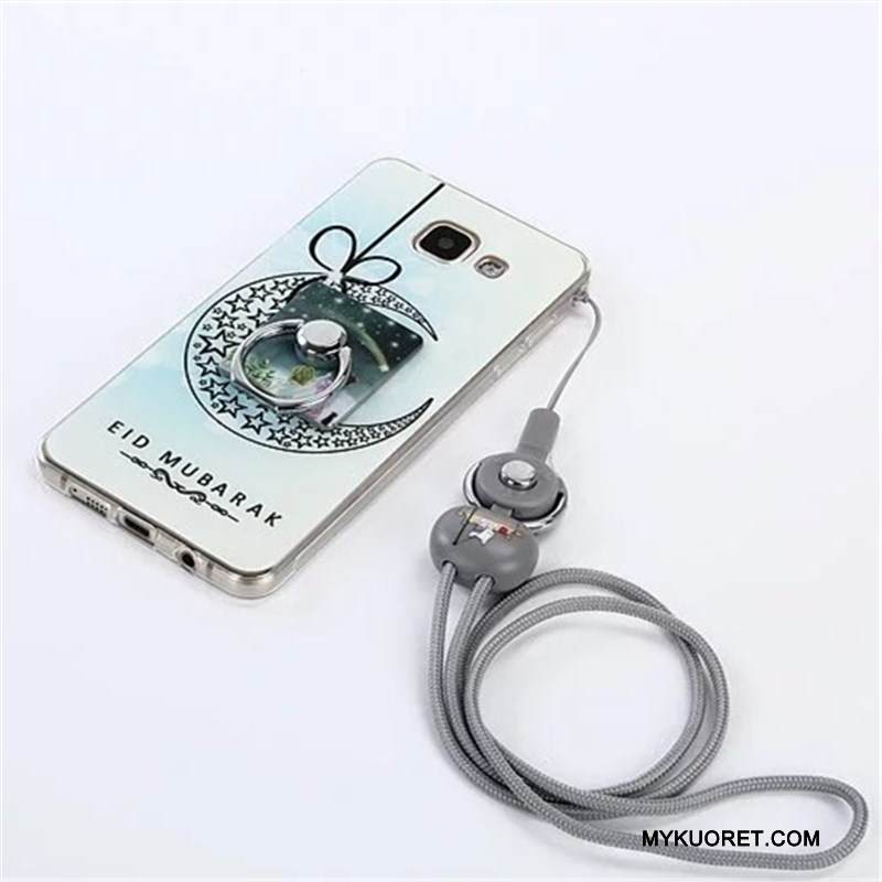 Kuori Samsung Galaxy A3 2016 Pehmeä Neste Sininen Puhelimen Kuoret, Kotelo Samsung Galaxy A3 2016 Silikoni