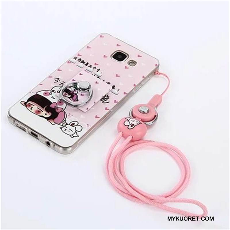 Kuori Samsung Galaxy A3 2016 Pehmeä Neste Sininen Puhelimen Kuoret, Kotelo Samsung Galaxy A3 2016 Silikoni