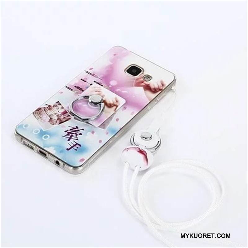 Kuori Samsung Galaxy A3 2016 Pehmeä Neste Sininen Puhelimen Kuoret, Kotelo Samsung Galaxy A3 2016 Silikoni