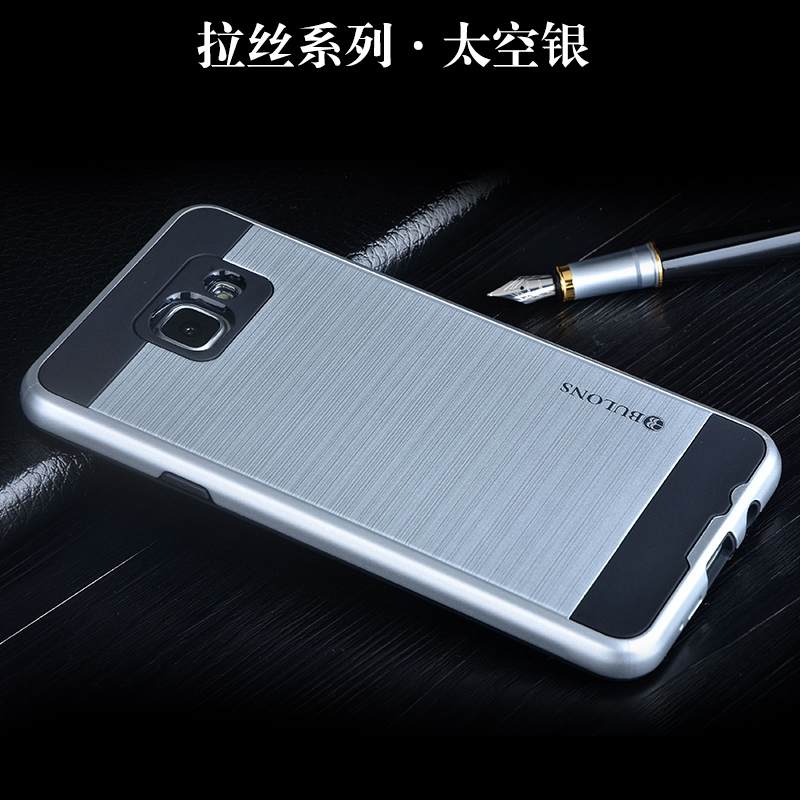 Kuori Samsung Galaxy A3 2016 Silikoni Uusi Murtumaton, Kotelo Samsung Galaxy A3 2016 Suojaus Kehys Hopea