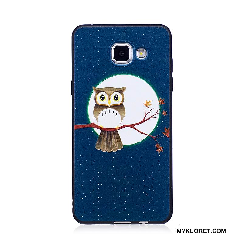 Kuori Samsung Galaxy A3 2016 Suojaus Puhelimen Kuoret Vihreä, Kotelo Samsung Galaxy A3 2016 Pehmeä Neste Trendi