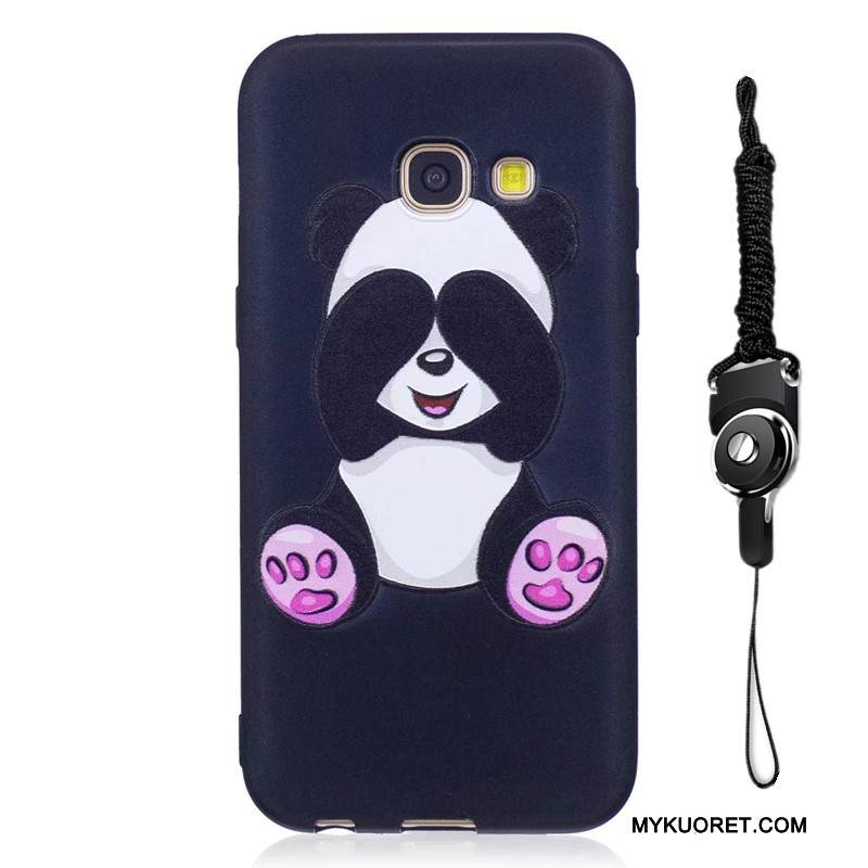 Kuori Samsung Galaxy A3 2017 Monivärinen Pesty Suede Puhelimen Kuoret, Kotelo Samsung Galaxy A3 2017 Suojaus